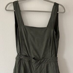 VETTA Olive Green Jumpsuit